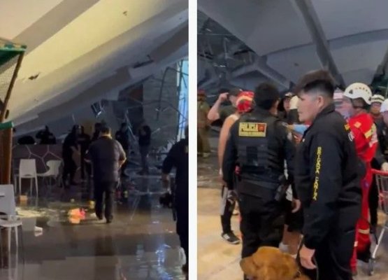 Trei oameni au murit și peste 70 au fost răniți, după ce acoperișul unui mall s-a prăbușit. Video