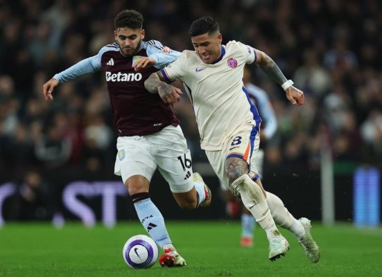 Fotbal: Aston Villa, victorie la limită în meciul cu Chelsea (2-1) din Premier League