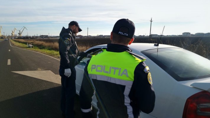 Acțiunea Blocada, la Mangalia. Amenzi pe bandă rulantă