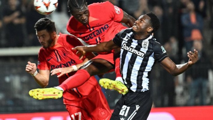 FSCB bate PAOK cu 2-1 la Salonic și are șanse mari pentru Optimi