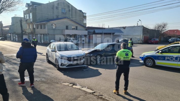 Accident anunțat prin E-call, pe bulevardul 1 Mai Vechi! Video