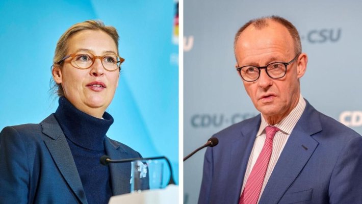Alice Weidel, șefa extremei drepte germane, anunţă că vrea o alianţă de guvernare cu Friedrich Merz