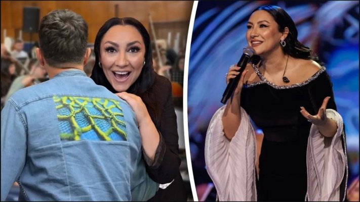 Andra a avut parte de o întâlnire-surpriză în Canada! I-a sărit imediat în brațe
