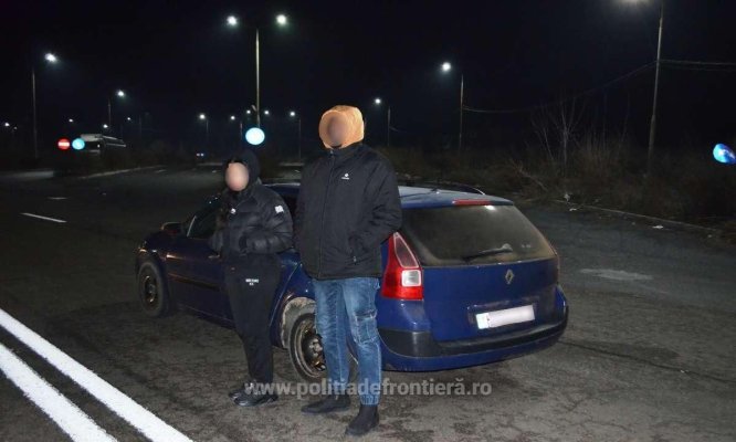 Cetățeni africani opriți la frontieră, după ce au încercat să intre ilegal în România