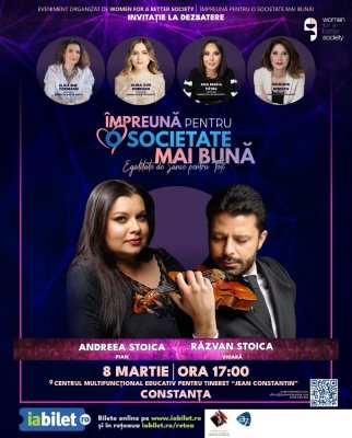  Evenimentul care aduce schimbarea la Constanța, pe 8 martie! „Împreună pentru o societate mai bună”