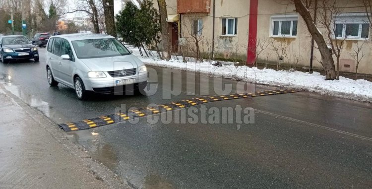 Limitatoarele de viteză ale Confort Urban montate pe I.C. Brătianu și Baba Novac le dau de furcă șoferilor! Video