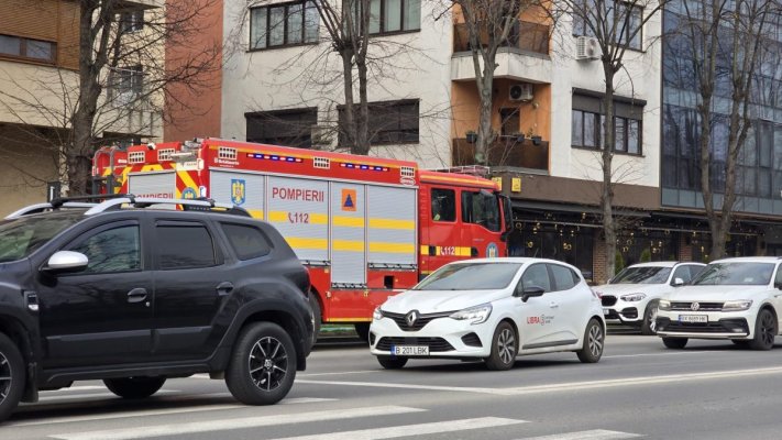 Incendiu la un apartament pe bulevardul Lăpușneanu, lângă Filicori