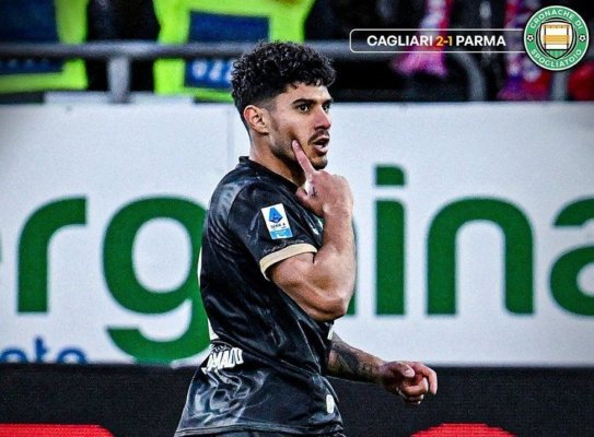 Serie A: Florinel Coman a debutat cu gol la Cagliari, care a învins Parma cu 2-1