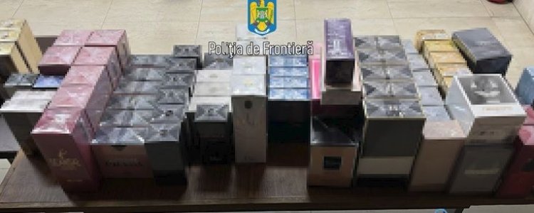 Garda de Coastă a descoperit parfumuri susceptibile a fi contrafăcute în valoare de 50.000 lei