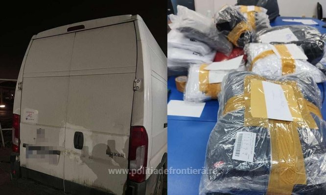 Articole vestimentare și parfumuri contrafăcute, în valoare de 736.730 lei, confiscate de polițiștii de frontieră 