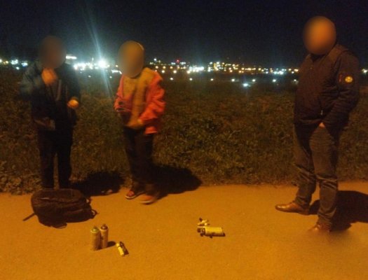 „Artiștii” care desenează GRAFFITI pe clădirile din Constanța, amendați de Poliția Locală