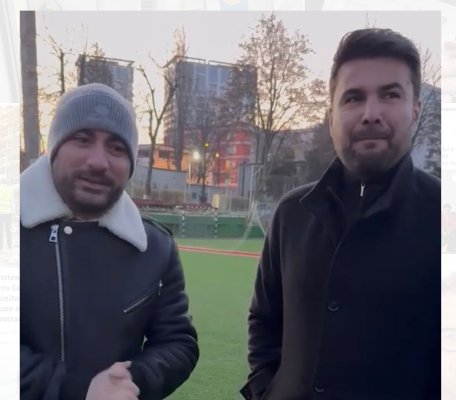 Adrian Mutu s-a asociat cu Pescobar. Cei doi înființează o academie de fotbal. Video 
