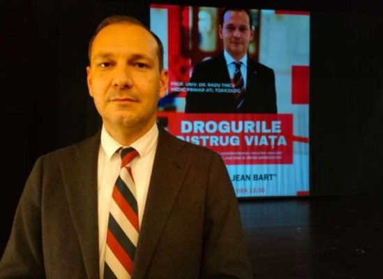 Dr. Radu Țincu: Nu avem suficientă educație medicală pentru legalizarea drogurilor ușoare