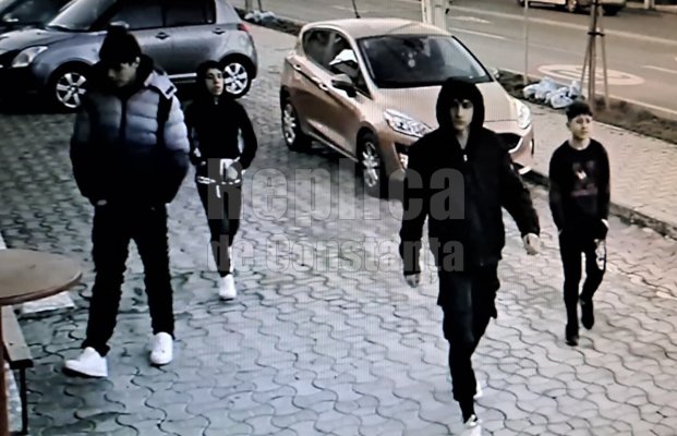 Vezi cine sunt cei patru hoți minori care au terorizat orașul Ovidiu! Video 