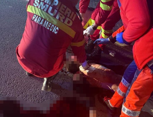 Imagini terifiante cu tânărul înjunghiat pe strada Ciocârliei, din Medgidia. Video