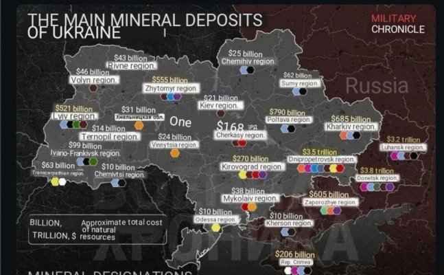 E oficial: Ucraina e de acord să cedeze SUA resursele sale rare