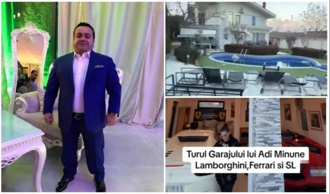 Cum arată vila din Ștefănești a lui Adrian Minune