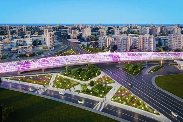 Construirea pasajului rutier de la intersecția bdlui. Tomis cu Aurel Vlaicu, pe drumul cel bun. Iată cum va arăta!