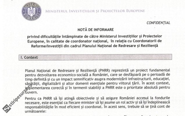 Problemele uriașe din PNRR riscă să pună România pe butuci