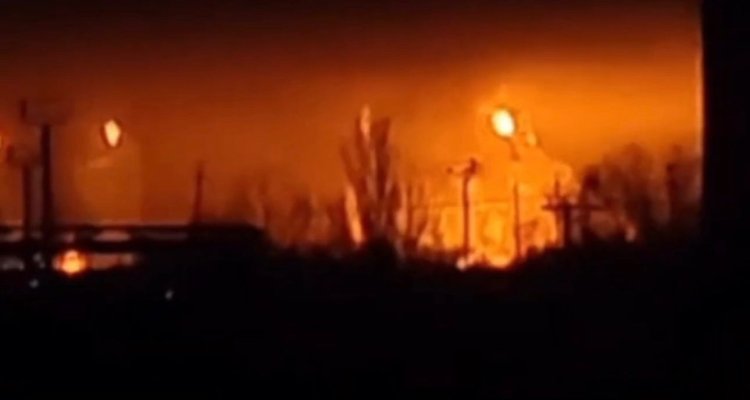  Alertă în Rusia: O centrală chimică a fost lovită de drone. Video