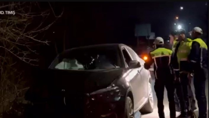 Un șofer beat a lovit o mașină și a accidentat o femeie însărcinată, iar apoi a vrut să dea vina pe soția lui că era la volan