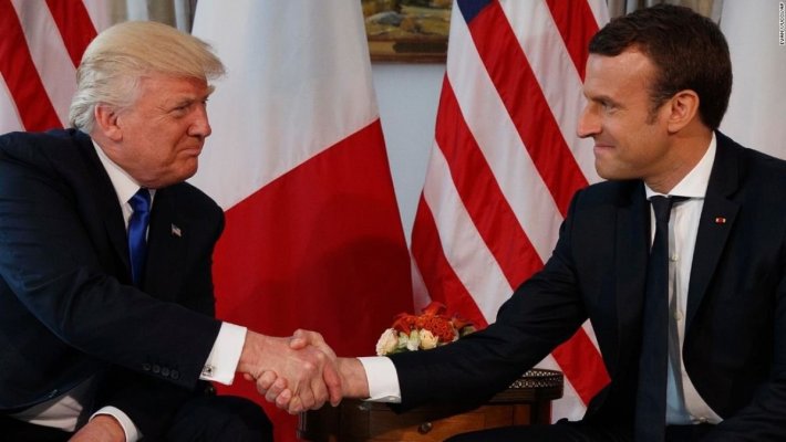 Presa internaţională, despre întâlnirea lui Macron cu Trump: O nouă falie transatlantică uriaşă