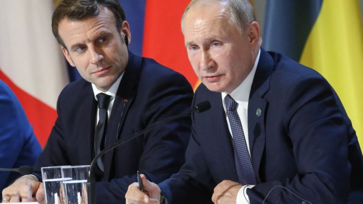 Rusia îl acuză pe Macron de „șantaj nuclear“ și Putin îi amintește de soarta lui Napoleon