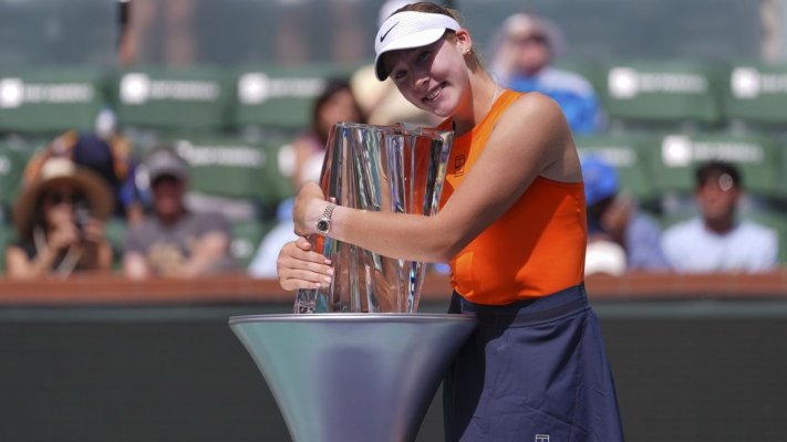 Tenis: Clasamentul WTA - Mirra Andreeva a urcat pe locul 6, după titlul câștigat la Indian Wells