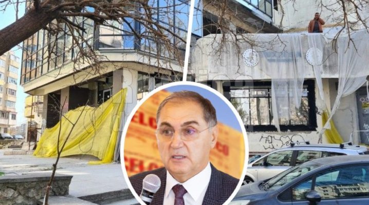 Dușu deține în complexul Boema un spațiu comercial, care e în curs de modernizare. Video