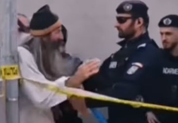 „Stegarul dac“ s-a ales cu încă un dosar penal, după ce a îmbrâncit un jandarm. Video