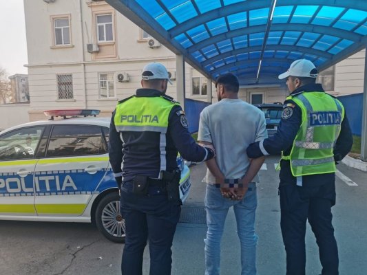 Un șofer care a condus beat și fără permis, pe strada Eliberării, a fost reținut de polițiști
