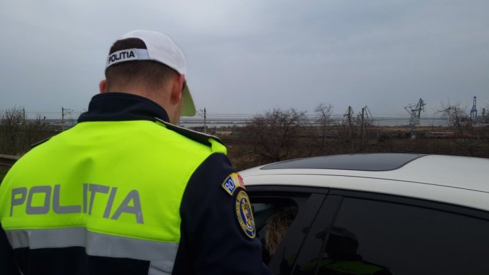 Un șofer, de 50 de ani, reținut pentru conducere fără permis, în Cumpăna