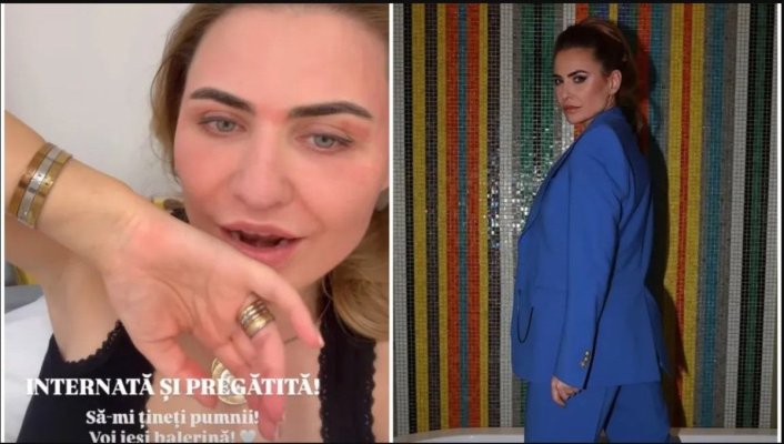 Adina Buzatu, pe masa de operație. Vedeta trece prin momente dificile
