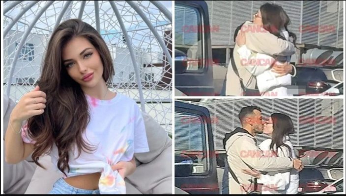 Andreea Bostănică, în ipostaze tandre cu iubitul milionar
