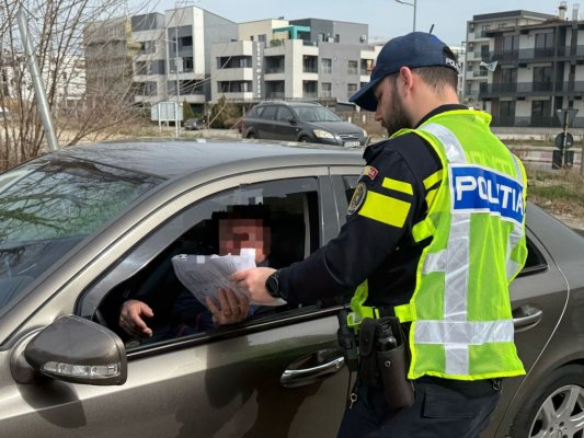 Acțiunea Blocada la Mangalia: au fost verificate 80 de autovehicule