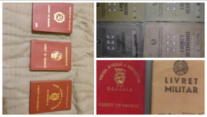 Cât valorează şi unde poţi vinde carnetele CEC şi de membru PCR sau UTC de dinainte de 1989
