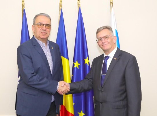 Vergil Chițac a primit vizita ambasadorului Danemarcei