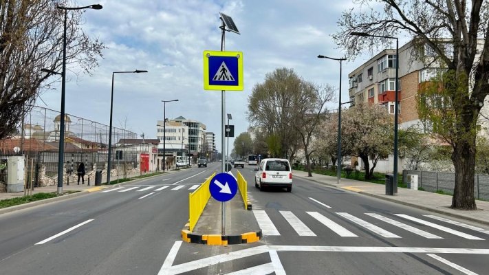 Măsuri suplimentare pentru creșterea siguranței participanților la trafic luate de Primăria Constanța