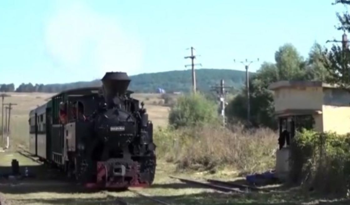 Mocănița din Sibiu a fost readusă la viață de un grup de voluntari