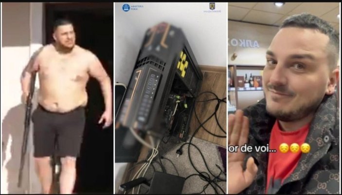 Influencerii Makaveli și Borcan sunt ridicați de mascați în dosarul lui Călin Georgescu