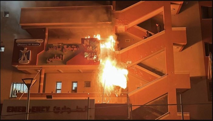 Israelul a bombardat cu rachete cel mai mare spital din Fâșia Gaza. Armata a motivat că acolo se ascundea un lider Hamas