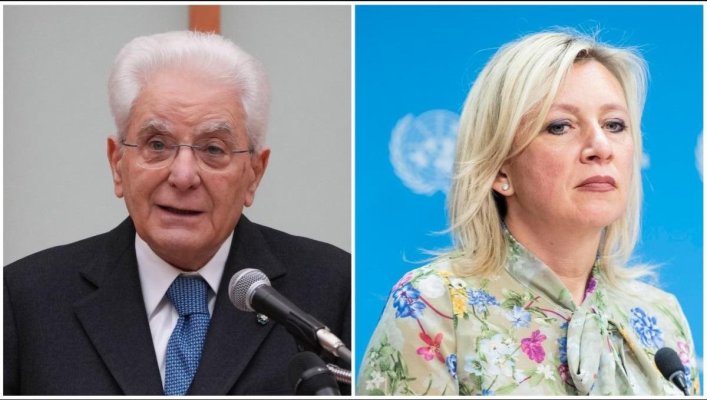 Scandal între Italia și Rusia după ce Zaharova l-a atacat pe președintele Mattarella