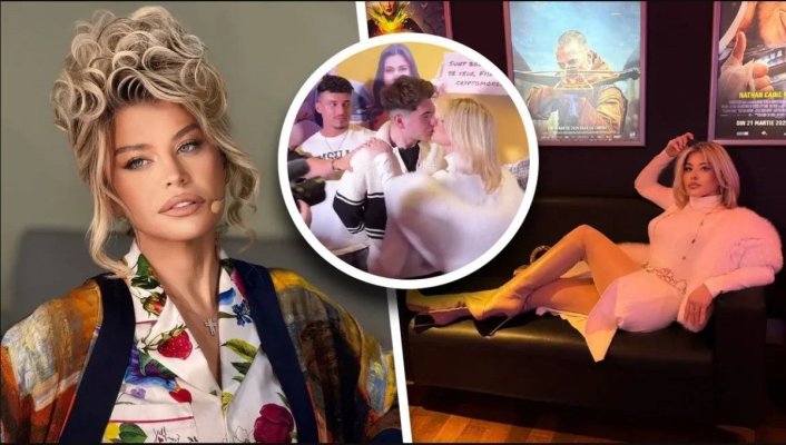 Loredana Groza s-a sărutat cu un bărbat mai tânăr decât ea cu 30 de ani