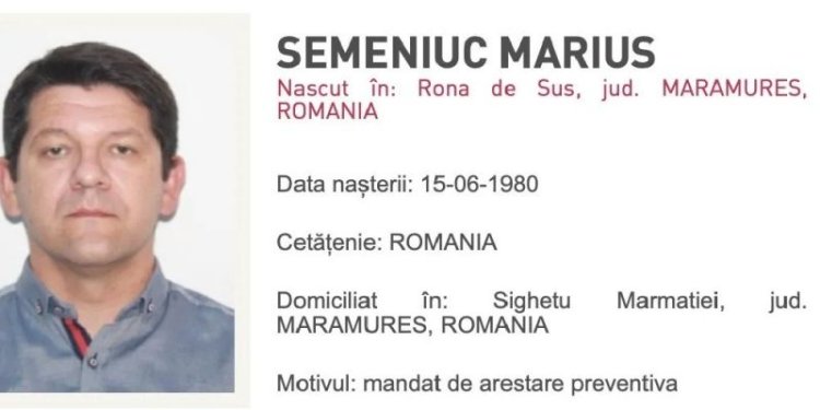 Marius Semeniuc, un membru al „Comandamentului Vlad Țepeș“, a fugit. A fost dat în urmărire generală