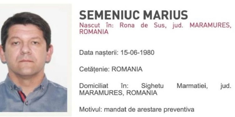 Poliția l-a depistat și reținut pe Marius Semeniuc, membru al „Comandamentului Vlad Țepeș“