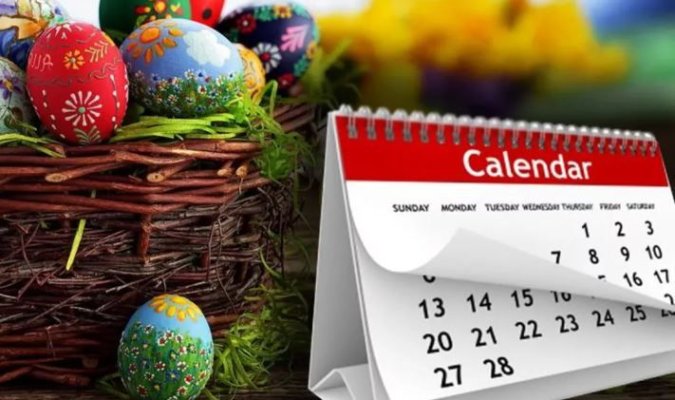 Zilele libere de Paște 2025 și 1 Mai. Cât vor dura minivacanțele