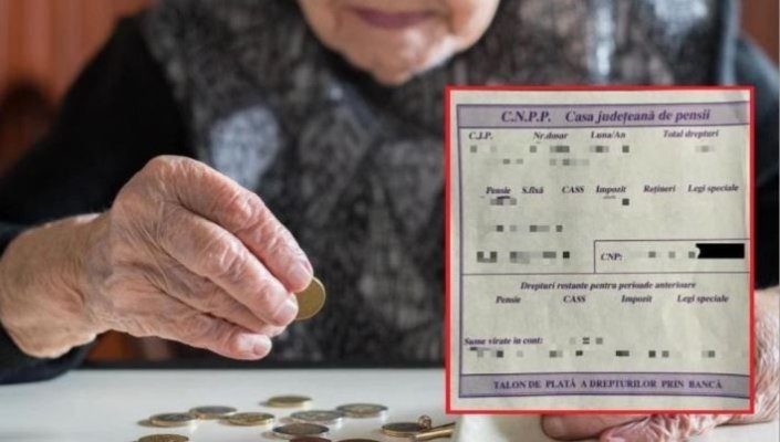Topul celor mai mari pensii din România pe județe. Pensia medie lunară a crescut anul trecut cu 22,1%