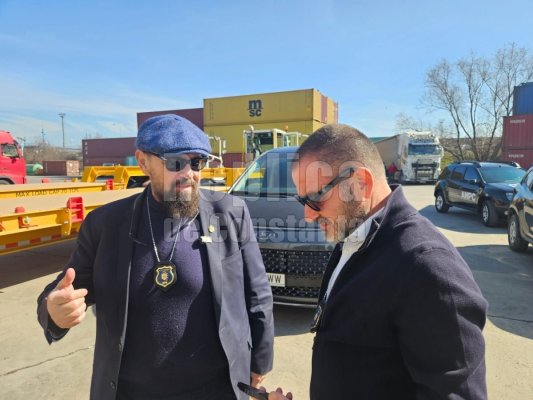 Firmele lui Pilcă, Făinărea și Bogatu, controlate în Vama Agigea de toate autoritățile statului! Video