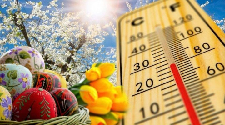 Cum va fi vremea de Florii și de Paște. Vezi prognoza meteo 