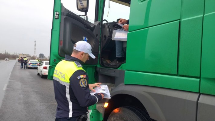 Razii în Portul Constanța pentru prevenirea accidentelor rutiere! Video